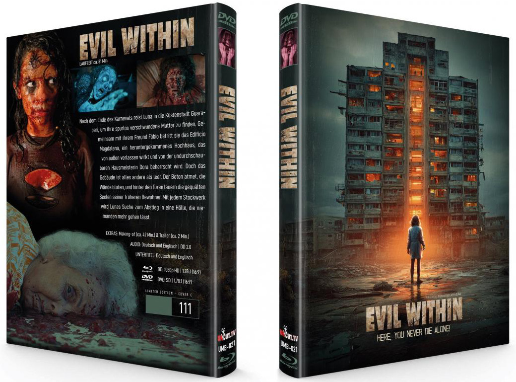 EVIL WITHIN (Blu-Ray+DVD) - Cover C - Mediabook - Limited 111 Edition