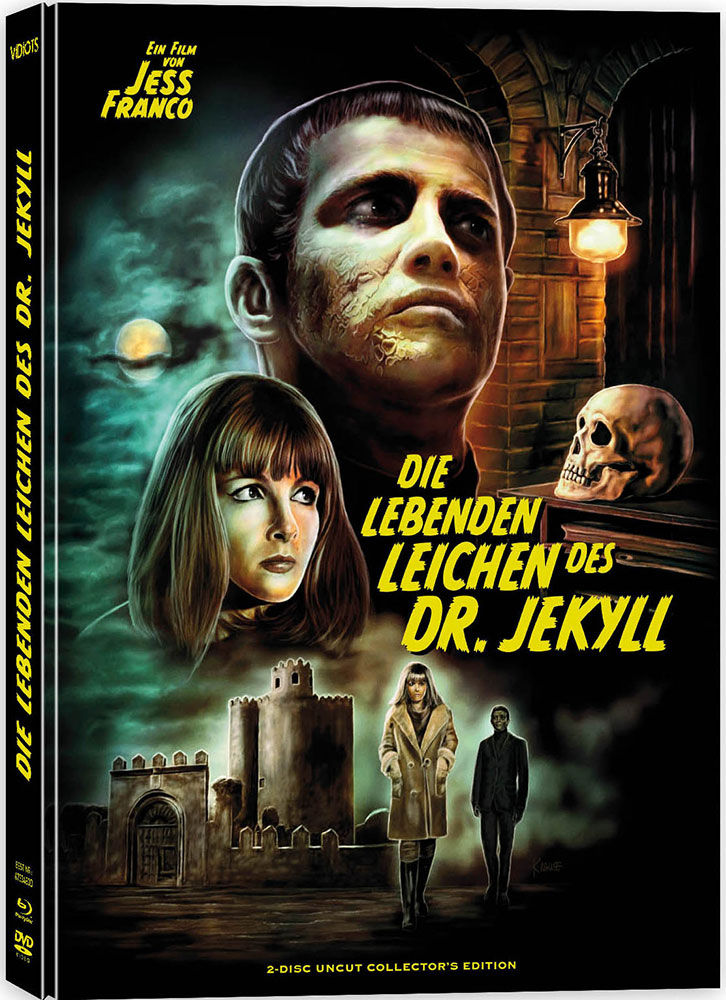 LEBENDEN LEICHEN DES DR. JEKYLL, DIE (Blu-Ray+DVD) - Cover B - Mediabook - Limited 222 Edition