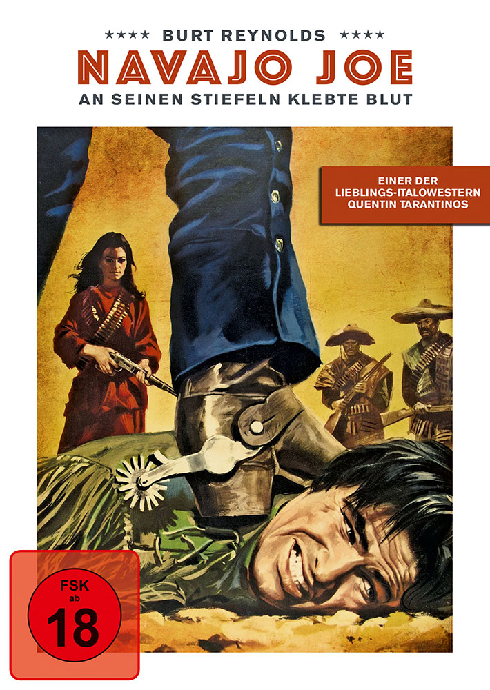 NAVAJO JOE - AN SEINEN STIEFELN KLEBTE BLUT - Burt Reynolds