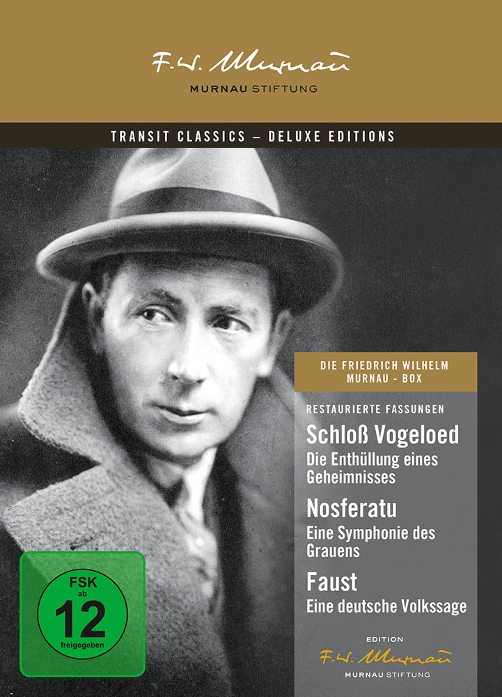 F. W. MURNAU BOX (3DVD) (Schloss Vogeloed, Nosferatu & Faust)