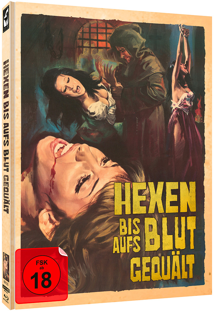 HEXEN BIS AUFS BLUT GEQUÄLT (4K UHD+3Blu-Rays) - Cover E - Mediabook - Limited 444 Edition