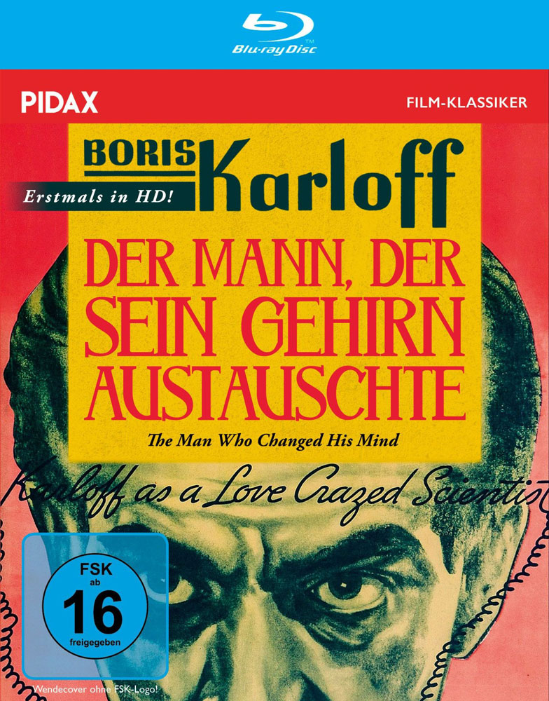 MANN, DER SEIN GEHIRN AUSTAUSCHTE, DER (Blu-Ray) (s/w)