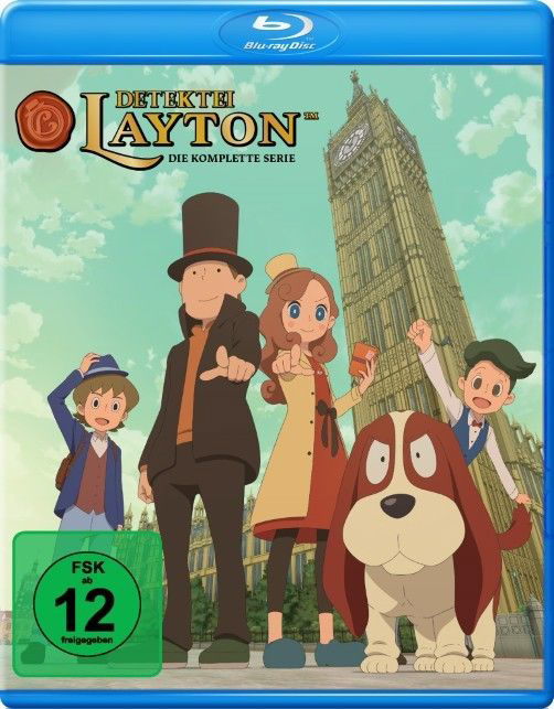 DETEKTEI LAYTON - KATRIELLES RÄTSELHAFTE FÄLLE: DIE KOMPLETTE SERIE (Blu-Ray) (10Discs)