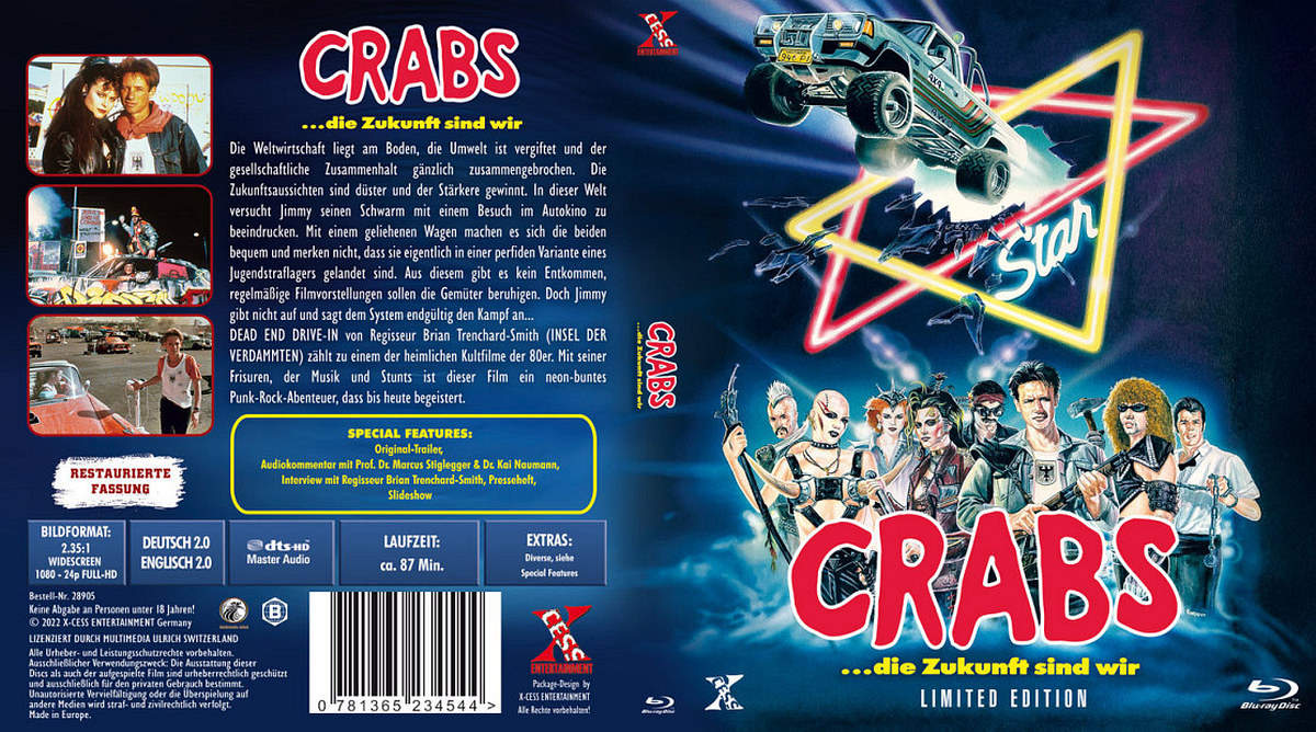 DEAD END DRIVE-IN (CRABS …DIE ZUKUNFT SIND WIR) (Blu-Ray)