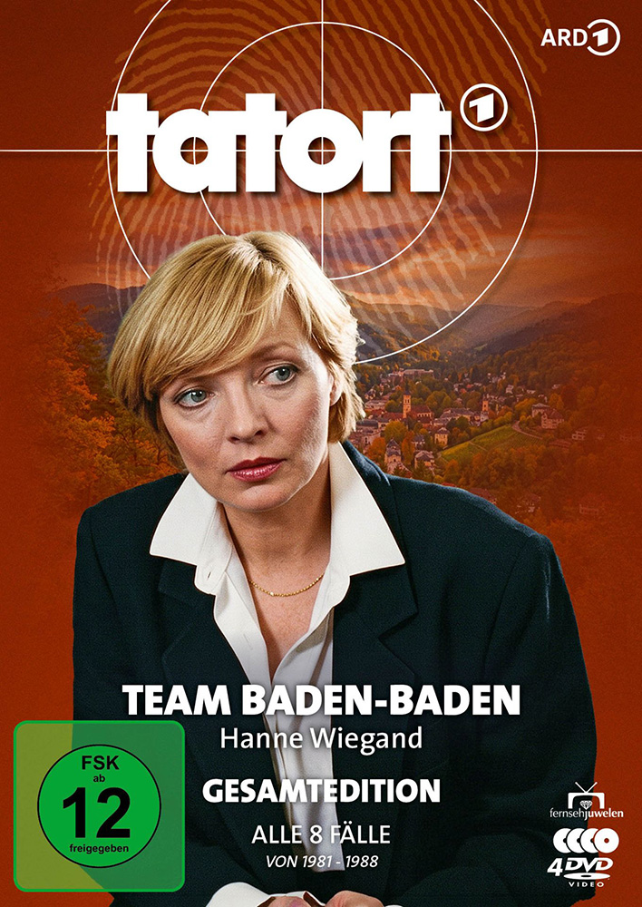 TATORT - TEAM BADEN-BADEN - HANNE WIEGAND - ERMITTLUNGSJAHRE 1981-1988 (Folgen 1-8) (4DVDs)
