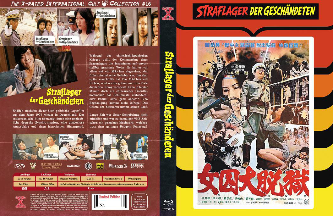 STRAFLAGER DER GESCHÄNDETEN (Blu-Ray+DVD) - Cover C - Mediabook - Limited 99 Edition