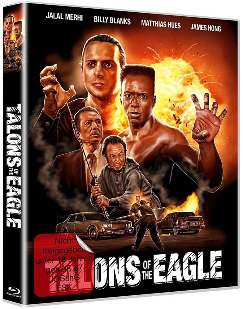 TALONS OF THE EAGLE (Blu-Ray) - Cover A