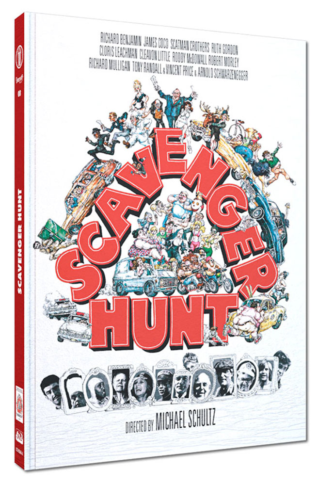 SCAVENGER HUNT - DIE TOTAL VERRÜCKTE SCHNITZELJAGD (Blu-Ray+DVD) - Cover A - Mediabook (Wattiert) - Limited Edition