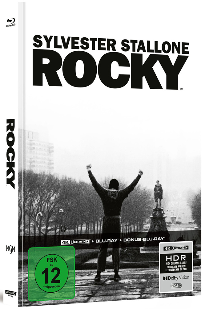 ROCKY (4K UHD+2Blu-Rays) - Cover A - Mediabook - Limited Edition