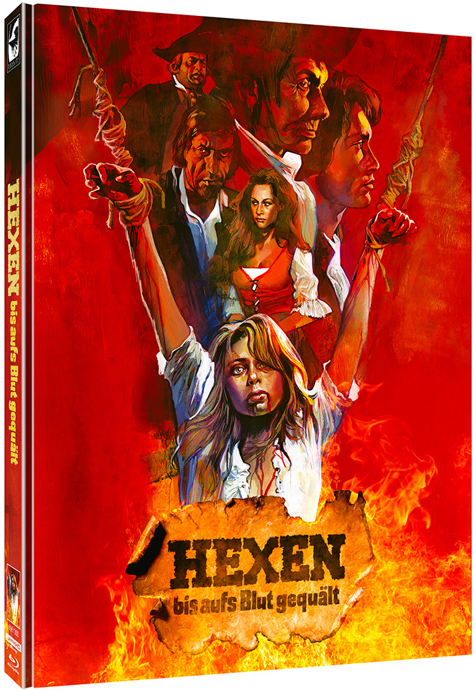 HEXEN BIS AUFS BLUT GEQUÄLT (4K UHD+3Blu-Rays) - Cover B - Mediabook - Limited 666 Edition