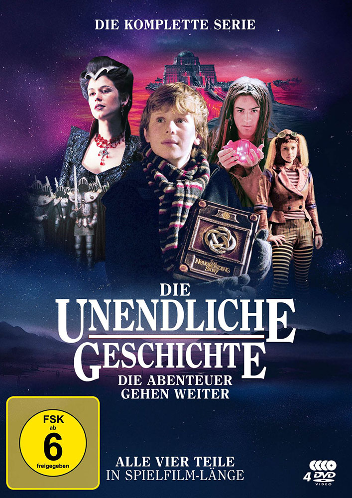 UNENDLICHE GESCHICHTE, DIE - DIE ABENTEUER GEHEN WEITER (4DVDs)