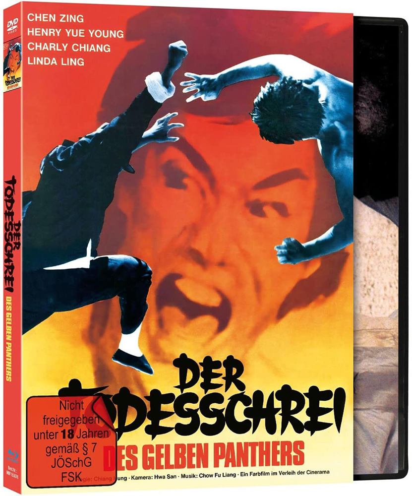 TODESSCHREI DES GELBEN PANTHERS, DER (Blu-Ray+DVD) - Cover A - 2K Remastered