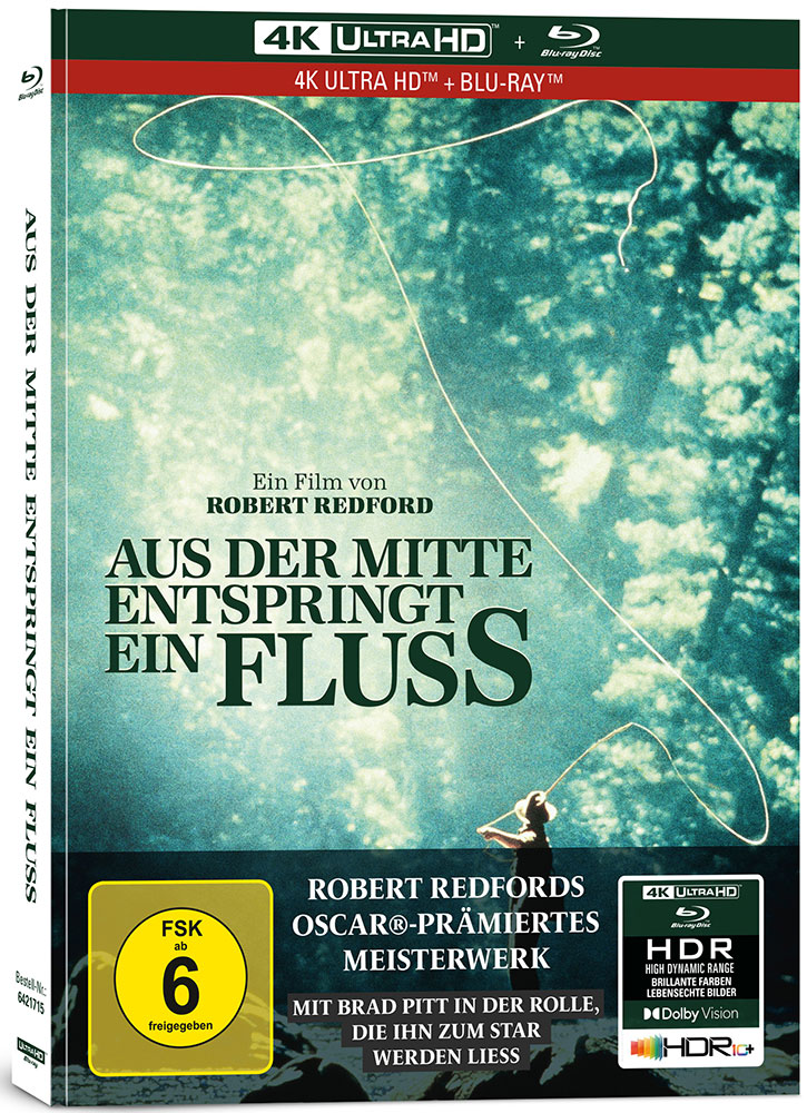 AUS DER MITTE ENTSPRINGT EIN FLUSS (4K UHD+Blu-Ray) - Limited Mediabook Edition