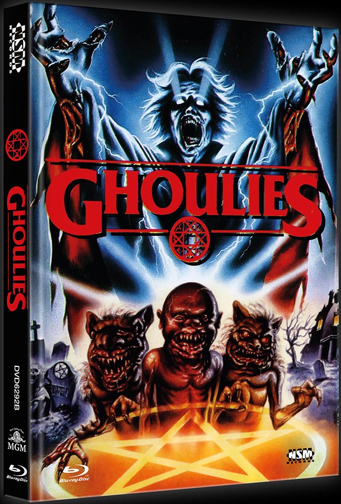 GHOULIES 1 (Blu-Ray+DVD) - Cover B - Mediabook - B-Ware ohne Limitierungsnummer!