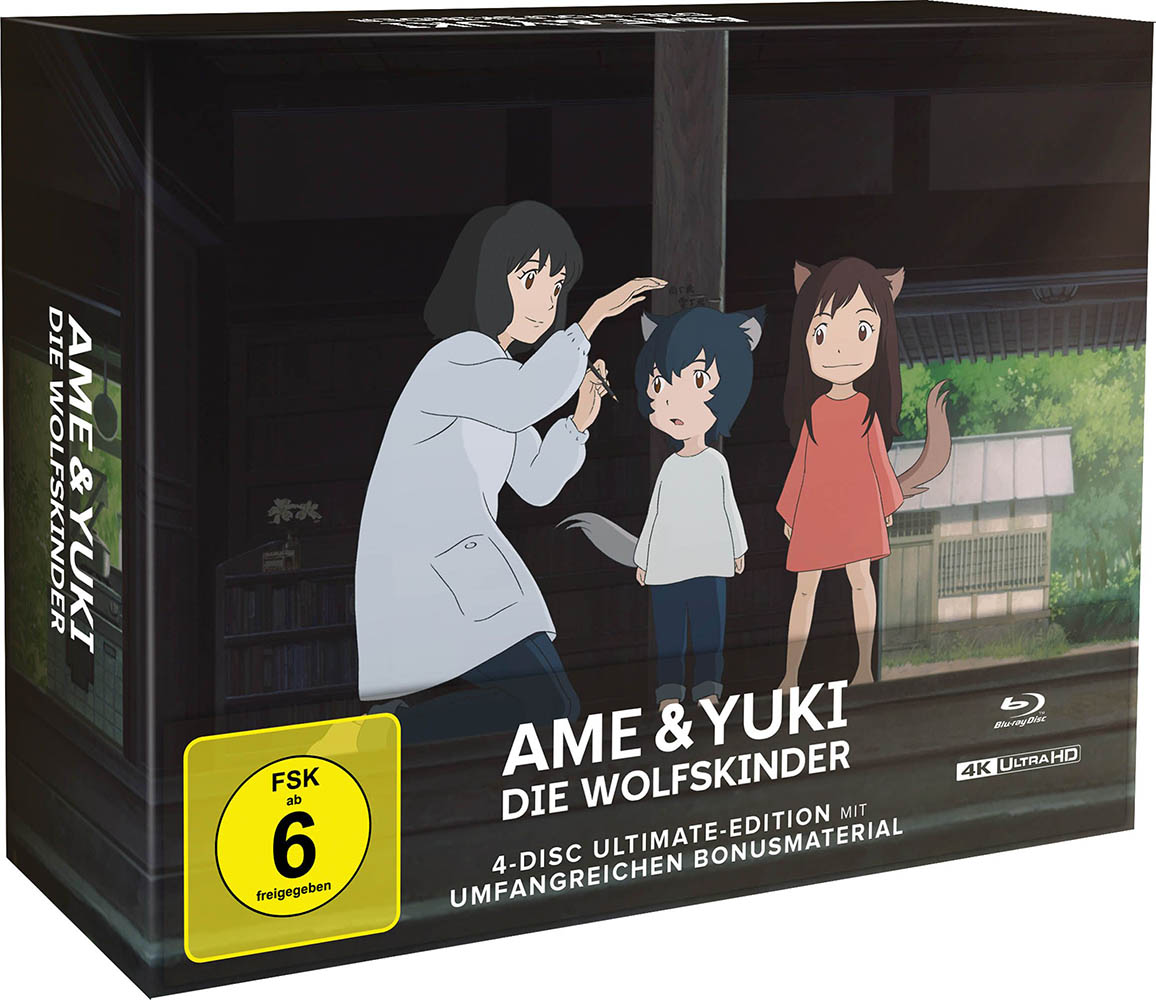AME & YUKI - DIE WOLFSKINDER (4K UHD+2Blu-Rays) - Ultimate Edition
