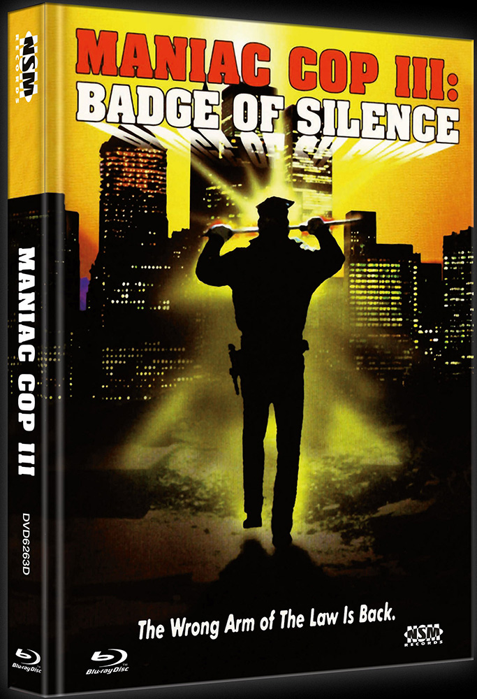 Maniac Cop 3 (BD+DVD) - Cover D - Mediabook 007/250