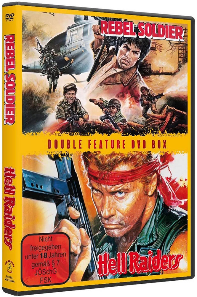 REBEL SOLDIER / HELL RAIDERS - Double Feature - Uncut