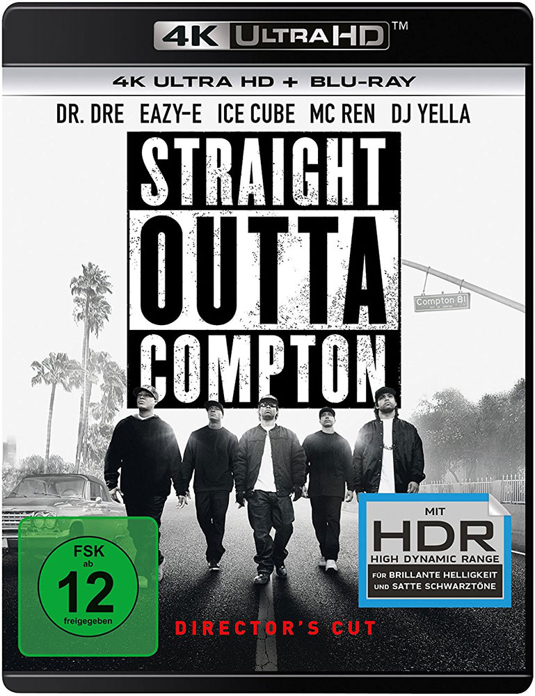 STRAIGHT OUTTA COMPTON (4K UHD+Blu-Ray) - Directors Cut