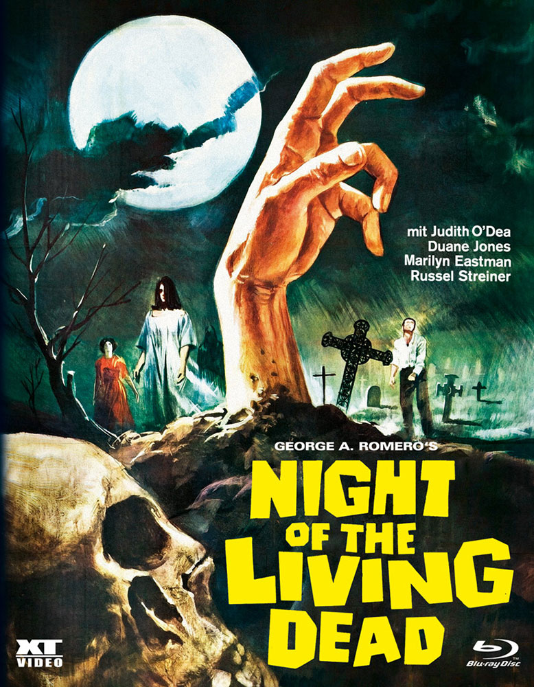 NIGHT OF THE LIVING DEAD (Blu-Ray) - BD Hartbox - Limited Edition - Uncut