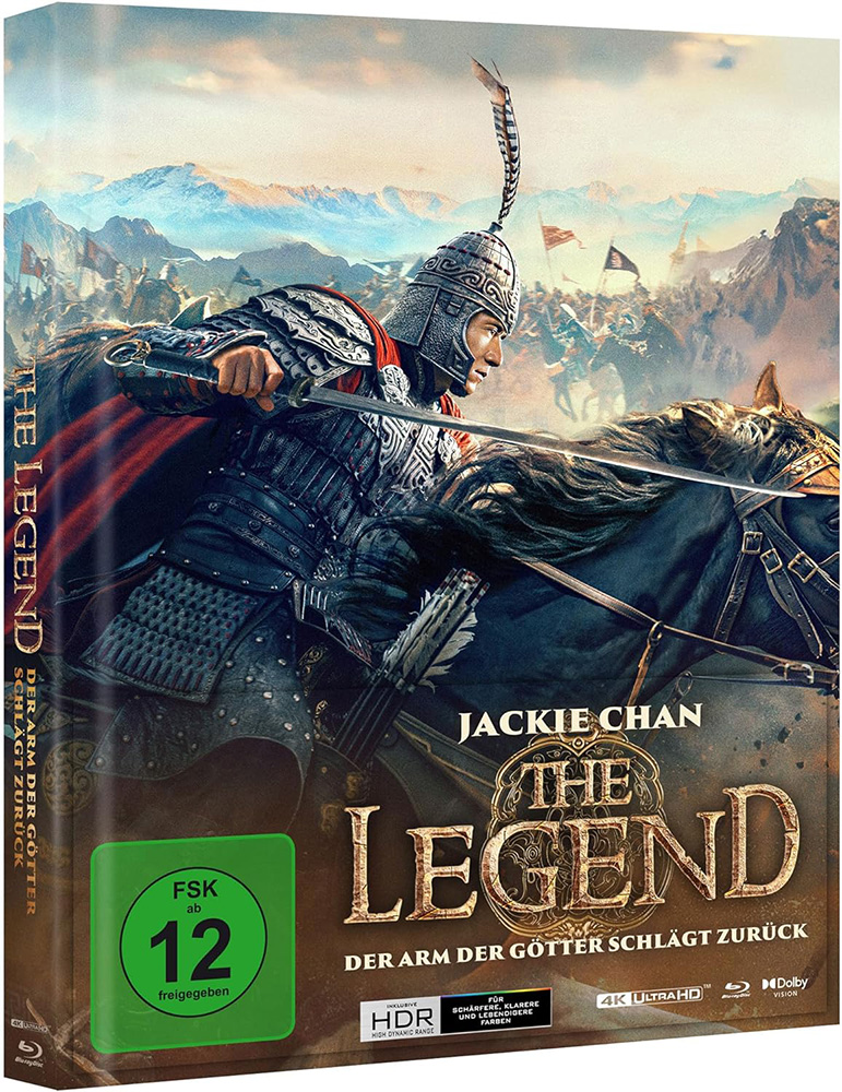 LEGEND, THE - DER ARM DER GÖTTER SCHLÄGT ZURÜCK (4K UHD+Blu-Ray) - Mediabook - Limited Edition