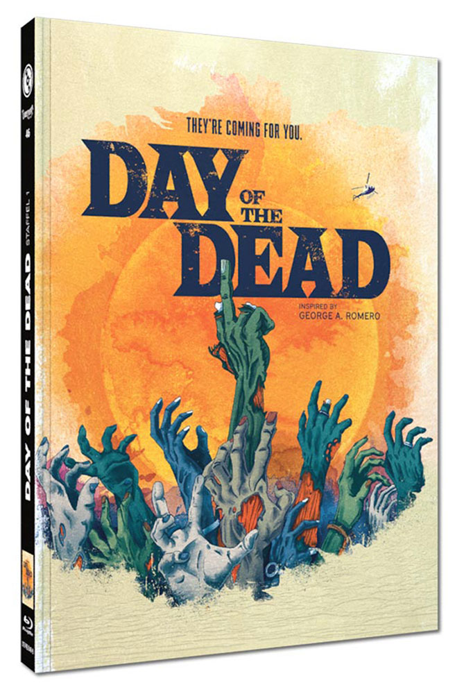 DAY OF THE DEAD - Staffel 1 (Blu-Ray) (2Discs) - Cover B - Mediabook - Limited 111 Cinestrange Edition