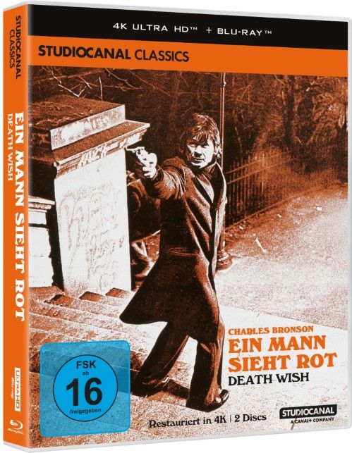 EIN MANN SIEHT ROT (4K UHD+Blu-Ray)