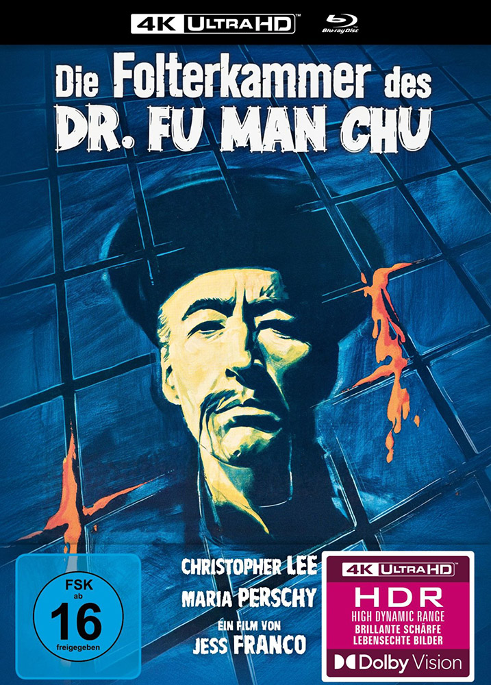 FOLTERKAMMER DES DR. FU MAN CHU, DIE (4K UHD+Blu-Ray) - Mediabook - Limited Edition