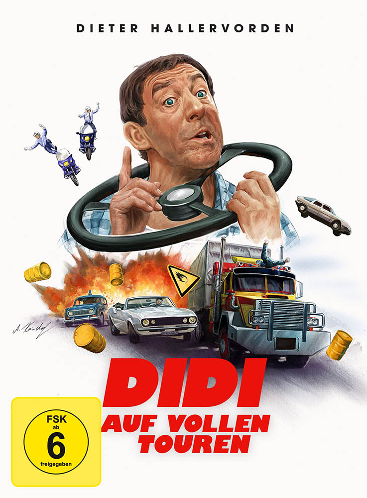 DIDI AUF VOLLEN TOUREN (4K UHD+Blu-Ray) - Mediabook - Limited Edition