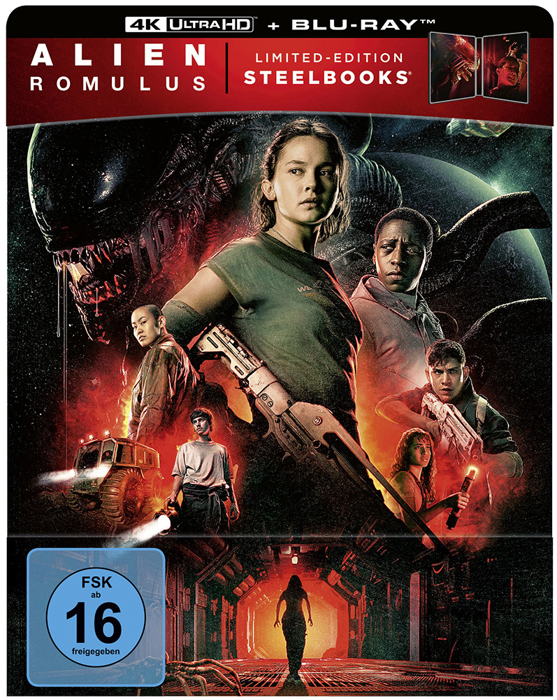 ALIEN: ROMULUS (4K UHD+Blu-Ray) - Limited Steelbook Edition