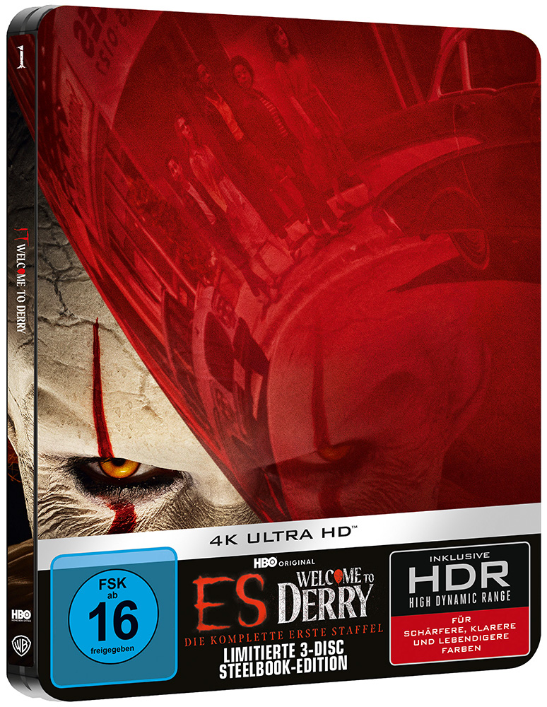 ES: WELCOME TO DERRY (4K UHD) (3Discs) - Limited SteelBook Edition