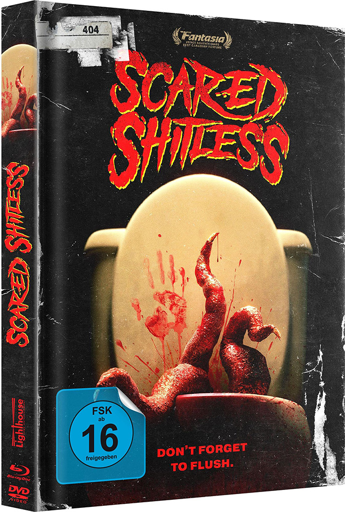 SCARED SHITLESS (Blu-Ray+DVD) - Mediabook - Limited Edition