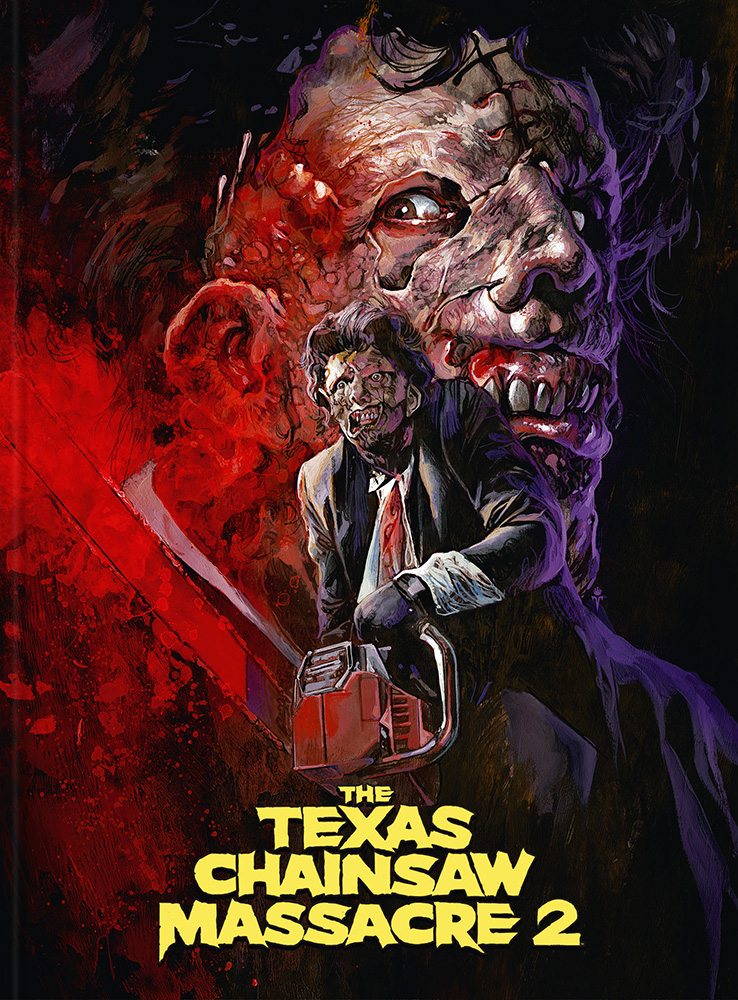 TEXAS CHAINSAW MASSACRE 2, THE (4K UHD+2Blu-Rays) - Cover A - Mediabook - Limited Edition