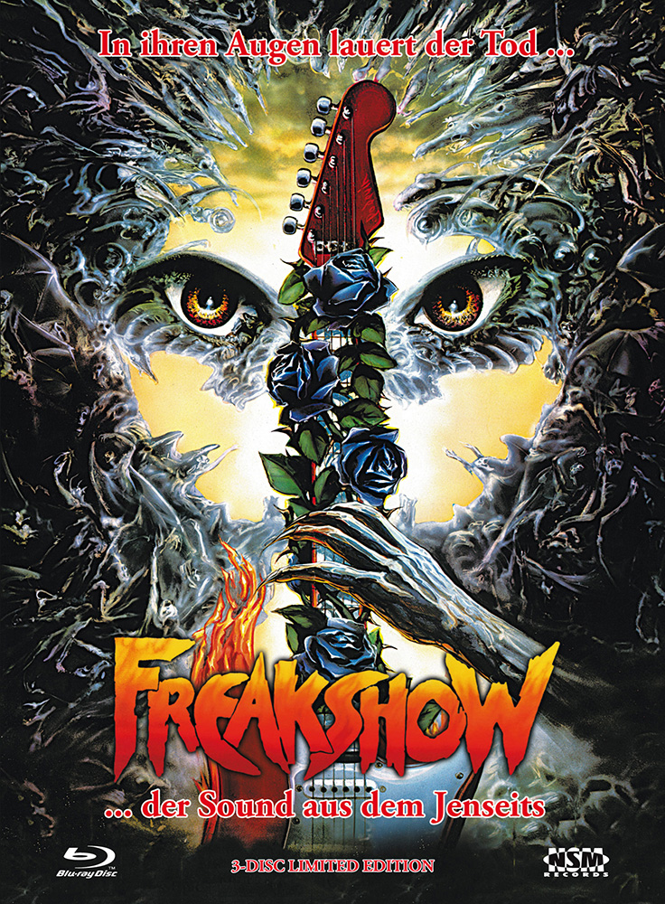 FREAKSHOW (DVD+Blu-Ray+CD) (3Discs) - Mediabook - Uncut - B-Ware mit leicht eingedrücktem Spine