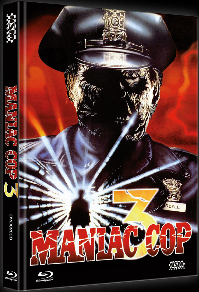 Maniac Cop 3 (BD+DVD) - Cover B - Mediabook 006/500