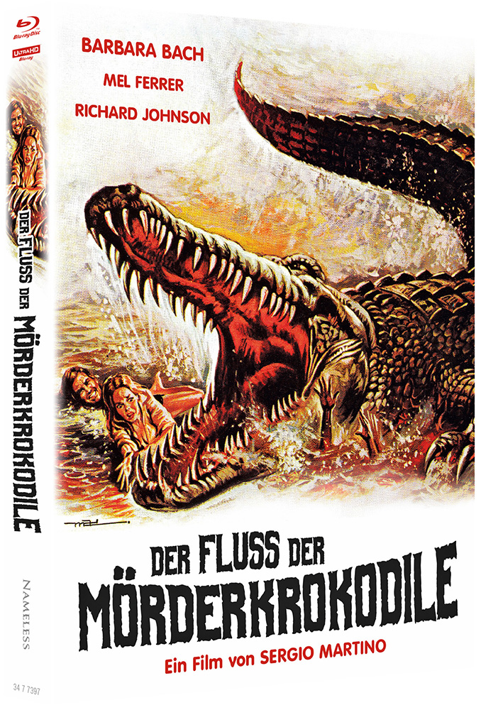 FLUSS DER MÖRDERKROKODILE, DER (4K UHD+Blu-Ray) - Cover B - Mediabook - Limited 555 Edition