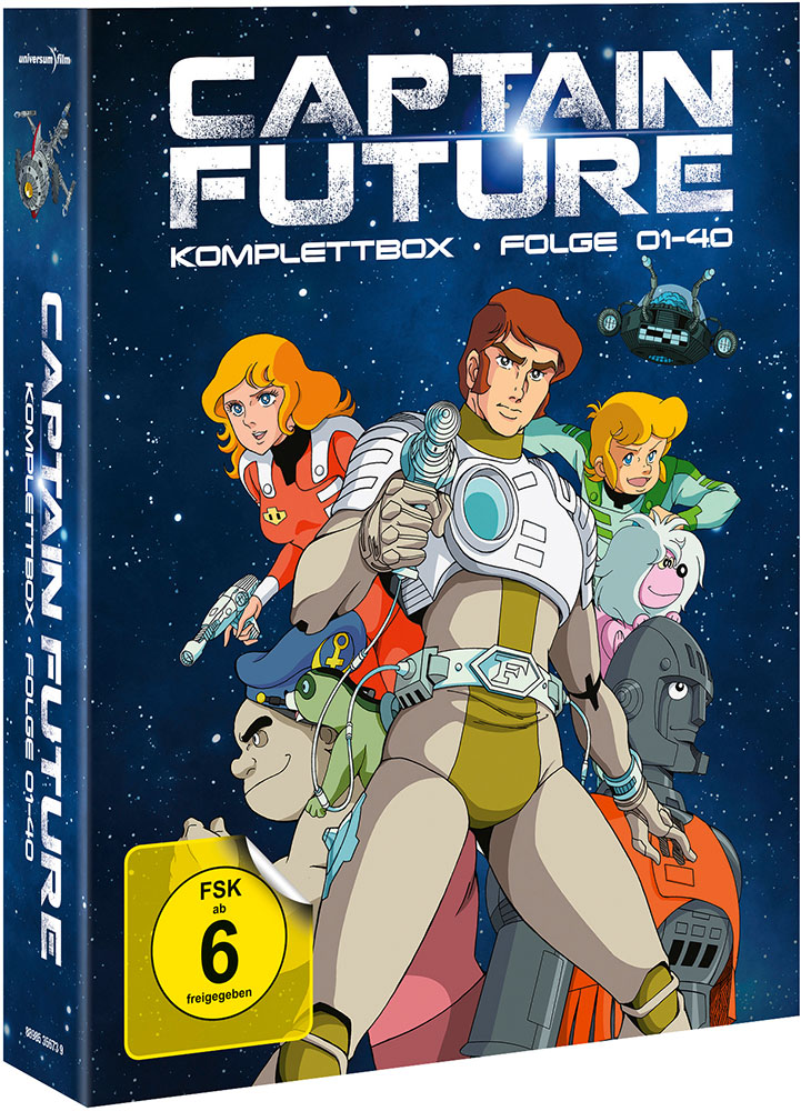 CAPTAIN FUTURE - Komplettbox (Blu-Ray) (4Discs)