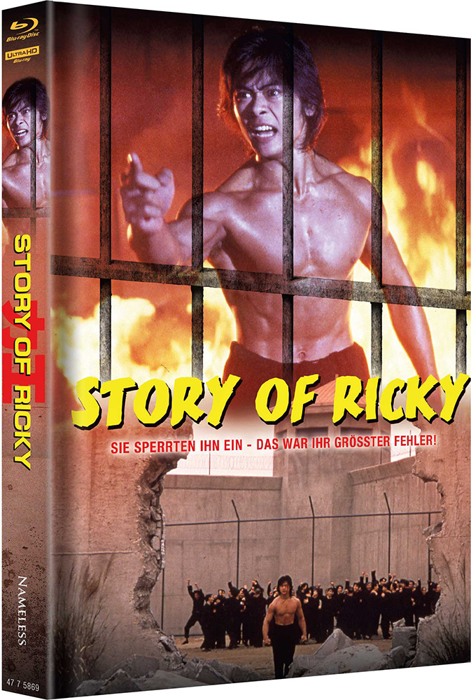 STORY OF RICKY (4K UHD+Blu-Ray) - Cover E - Mediabook - Limited 500 Edition