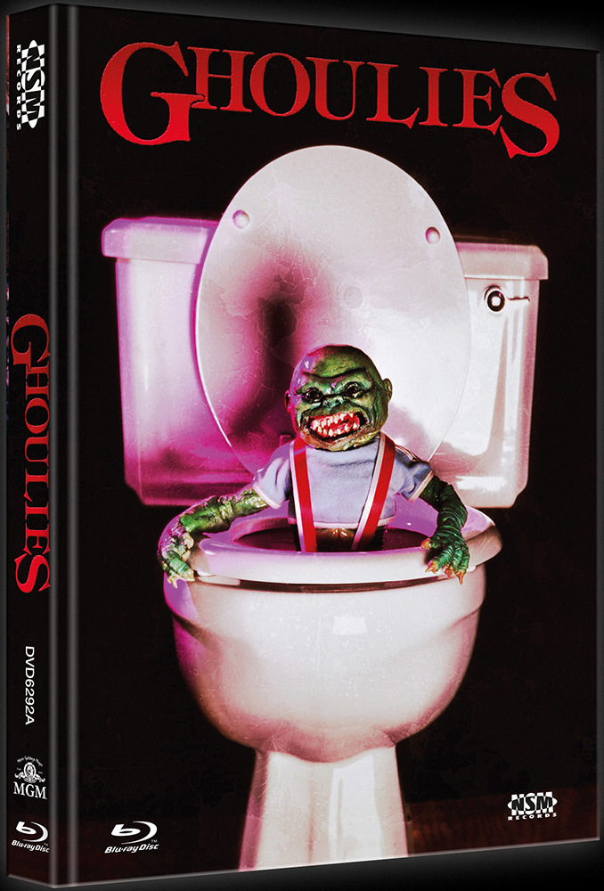 GHOULIES 1 (Blu-Ray+DVD) - Cover A - Mediabook - B-Ware ohne Limitierungsnummer!