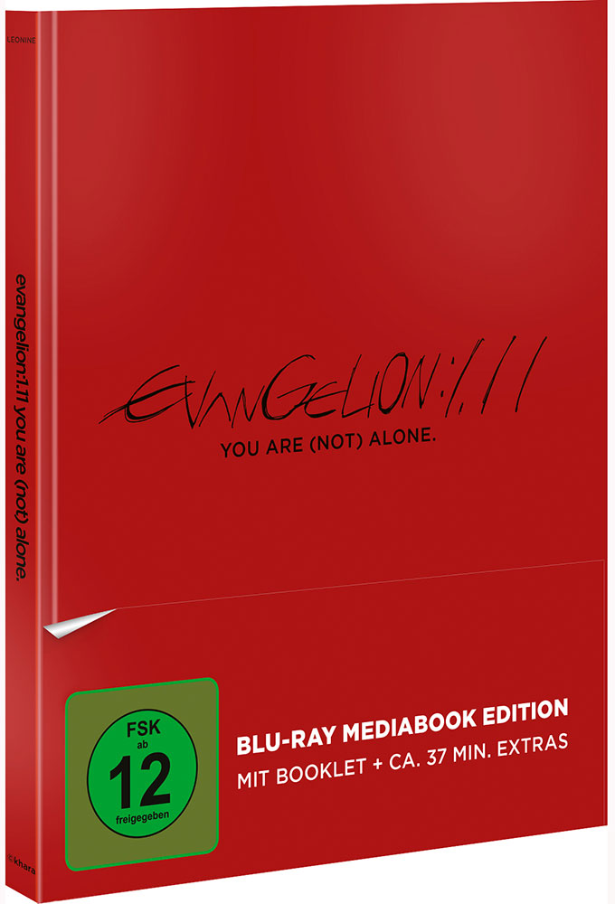 EVANGELION: 1.01 - YOU ARE (NOT) ALONE (Blu-Ray) - Mediabook - Limited Special Edition