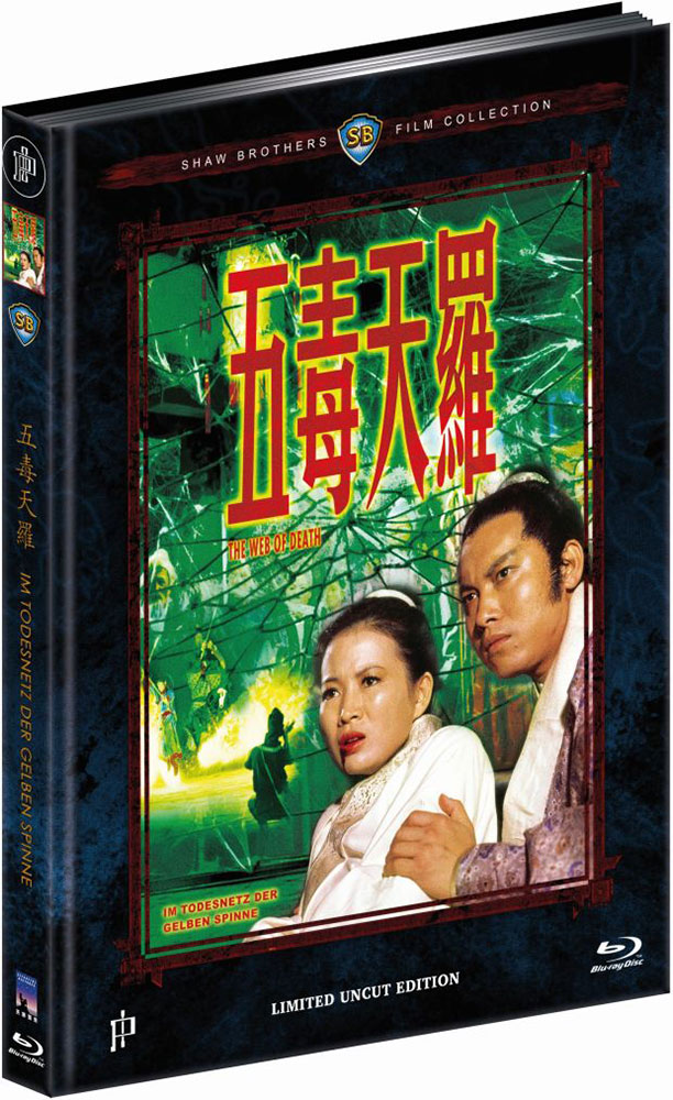IM TODESNETZ DER GELBEN SPINNE (Blu-Ray) - Cover B - Mediabook - Limited 50 Edition
