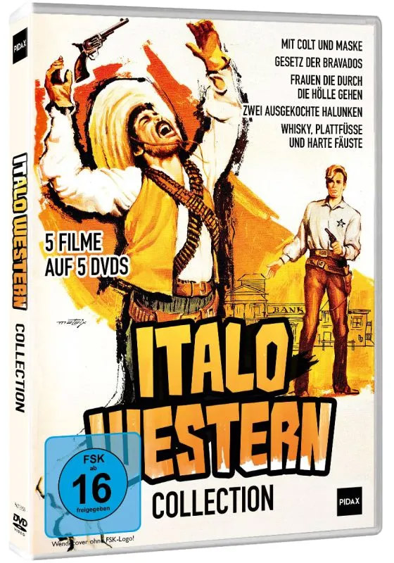 ITALOWESTERN COLLECTION (5DVDs) - 5 Filme
