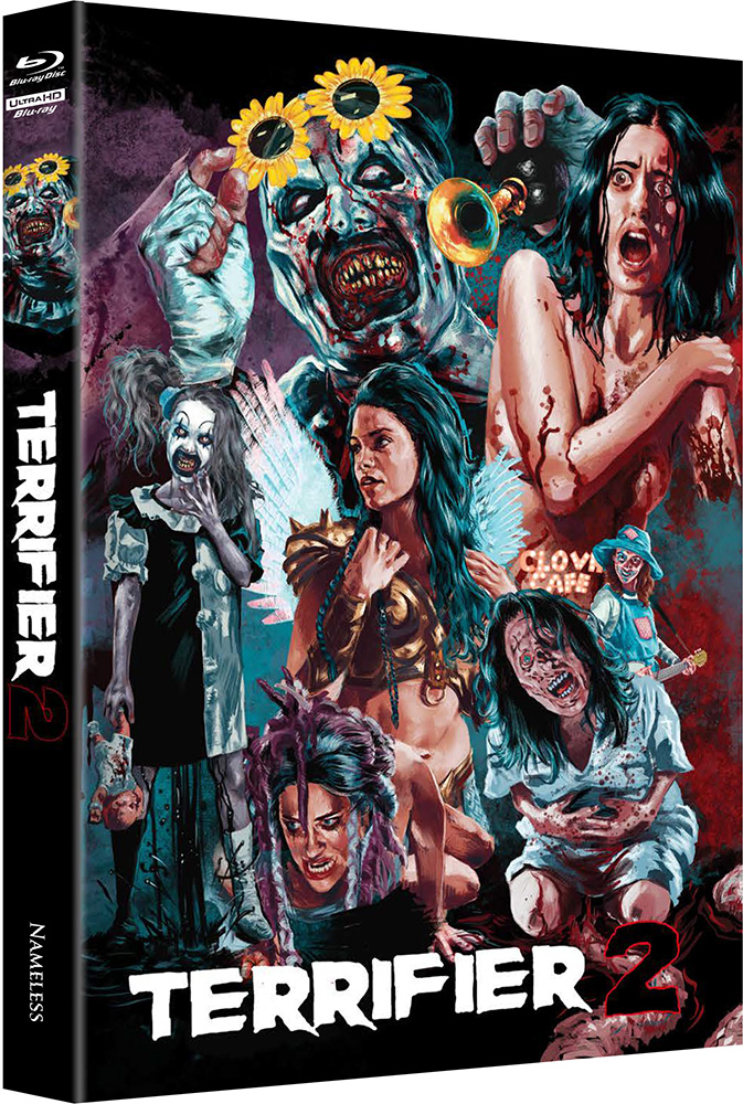 TERRIFIER 2 (4K UHD) (2Discs) - Cover J - Mediabook - Limited 1000 Edition