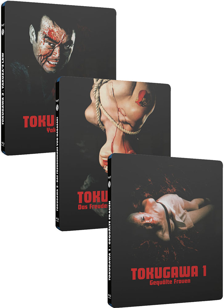 TOKUGAWA 1-3 BUNDLE (Blu-Ray) (3 Keep Cases mit O-Card) (3Discs) - Limited Uncut Edition