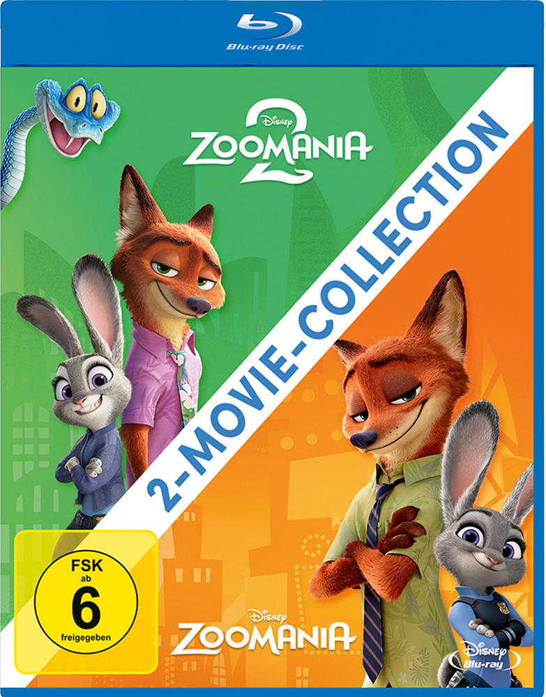 ZOOMANIA 2-MOVIE-COLLECTION (Blu-Ray) (2Discs)