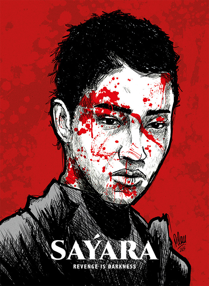 SAYARA - REVENGE IS DARKNESS (4K UHD+Blu-Ray) - Cover A - Mediabook - Limited 333 Edition