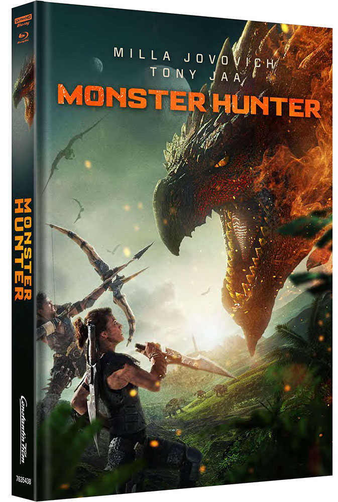 MONSTER HUNTER (4K UHD+Blu-Ray) - Cover B - Mediabook - Limited 333 Edition