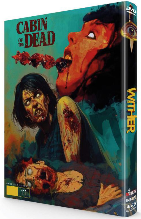 WITHER (CABIN OF THE DEAD) (Blu-Ray+DVD) - Cover C - Mediabook - Limited 111 Edition