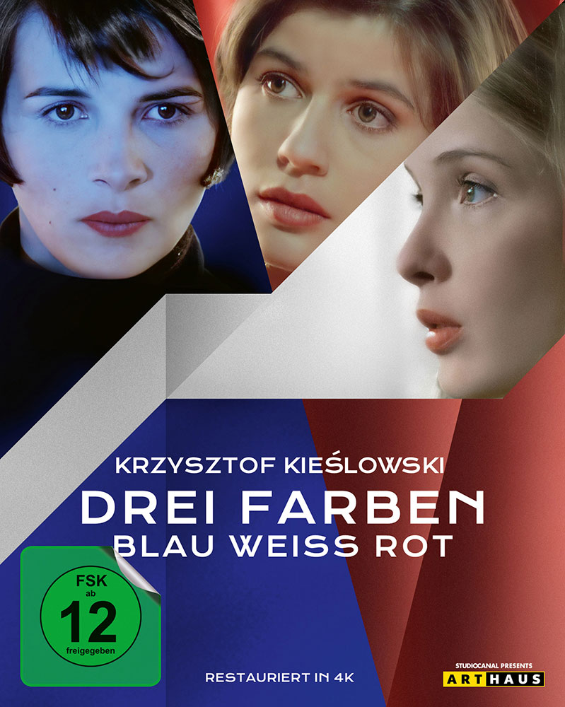 KRZYSZTOF KIESLOWSKI - DREI FARBEN EDITION (Blu-Ray) (4Discs)