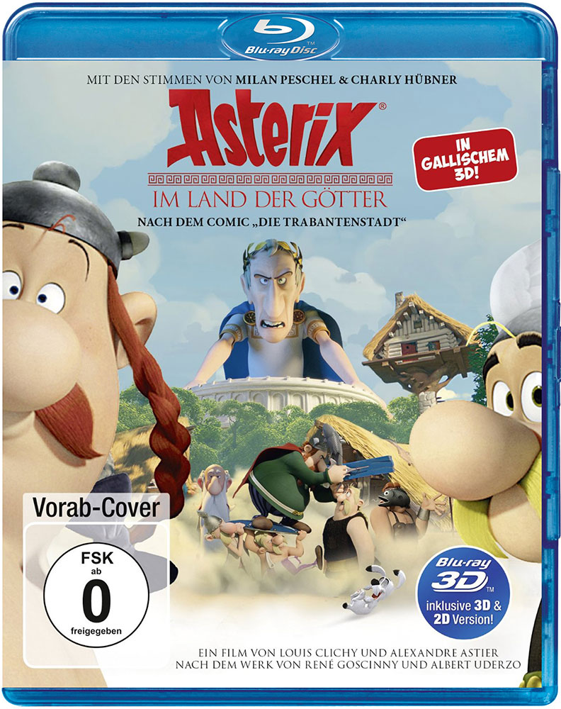 ASTERIX IM LAND DER GÖTTER (Blu-Ray 3D) - 2D & 3D Version