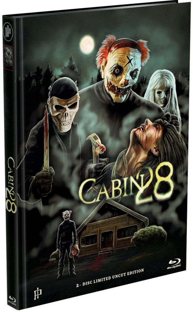 CABIN 28 - SIE SIND LÄNGST DA (Blu-Ray+DVD) - Mediabook - Limited 500 Edition - Uncut